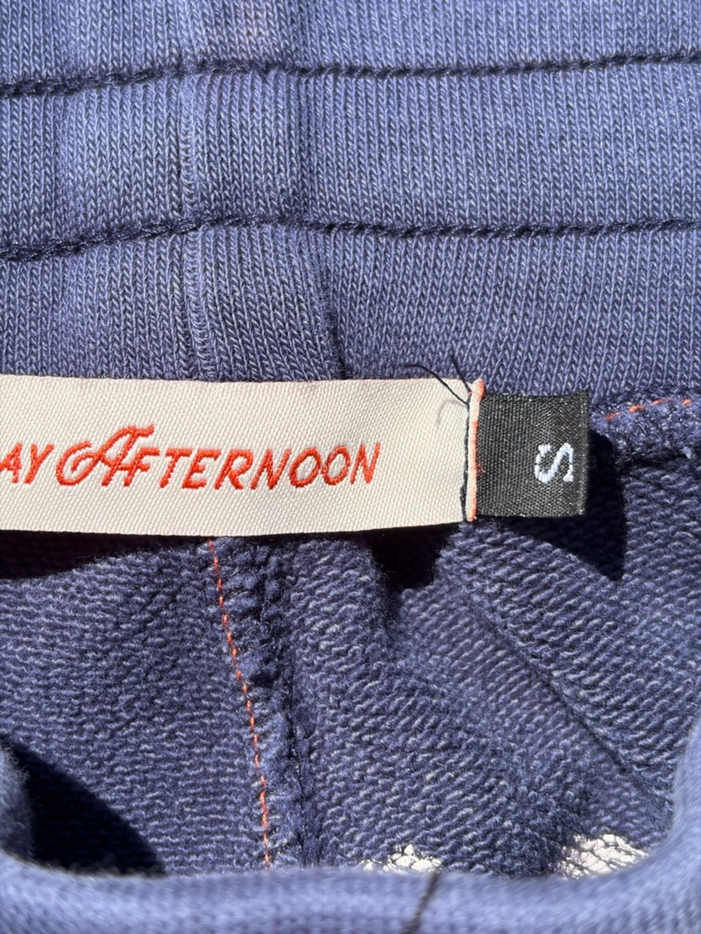 Women's Late Sunday Afternoon Joggers Blue S Active Casual Street USA LA City - Picture 4 of 16